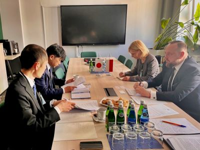 Spotkanie z przedstawicielami Ambasady Japonii w W