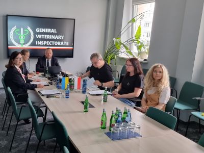 Wideokonferencja ze służbą weterynaryjną Ukrai