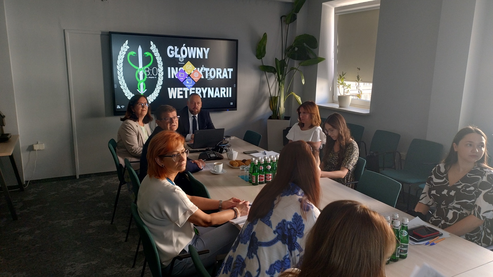 Wideokonferencja ze służbami weterynaryjnymi Jap