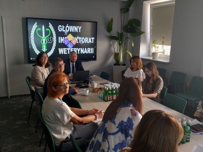 Wideokonferencja ze służbami weterynaryjnymi Jap