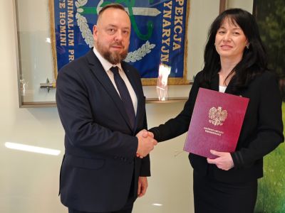 Powołanie dr n. wet. Moniki Michałowskiej na sta