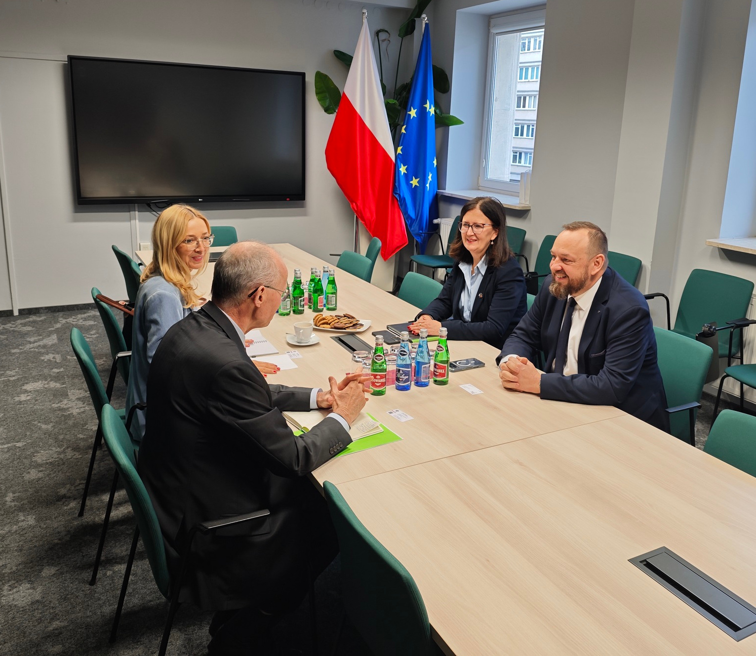 Wizyta przedstawicieli Ambasady Francji w Główny