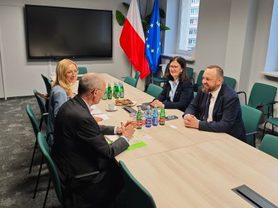 Wizyta przedstawicieli Ambasady Francji w Główny