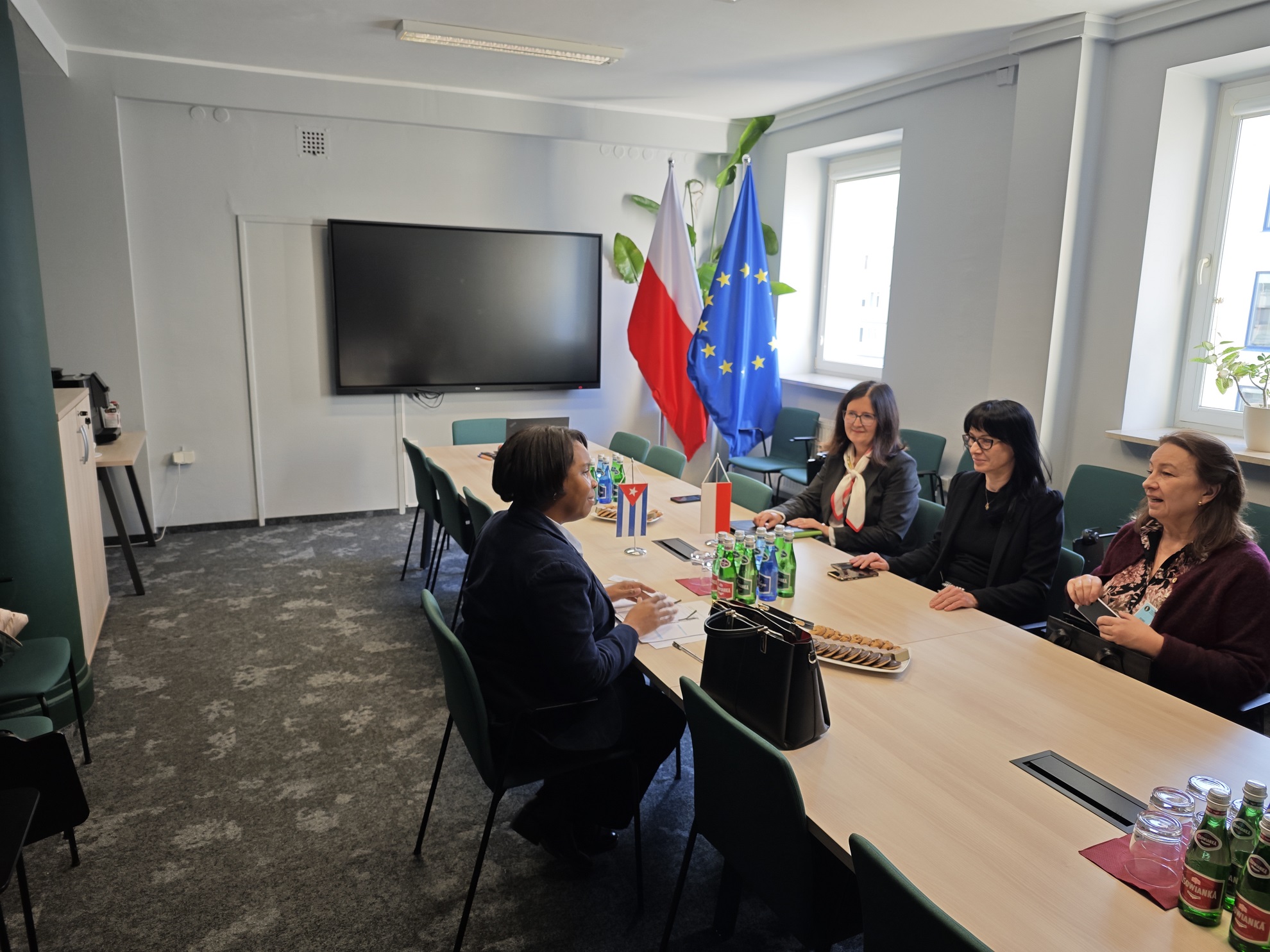 Spotkanie z Ambasador Republiki Kuby w Polsce