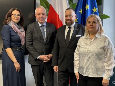 Wizyta przedstawicieli Ambasady Królestwa Niderla