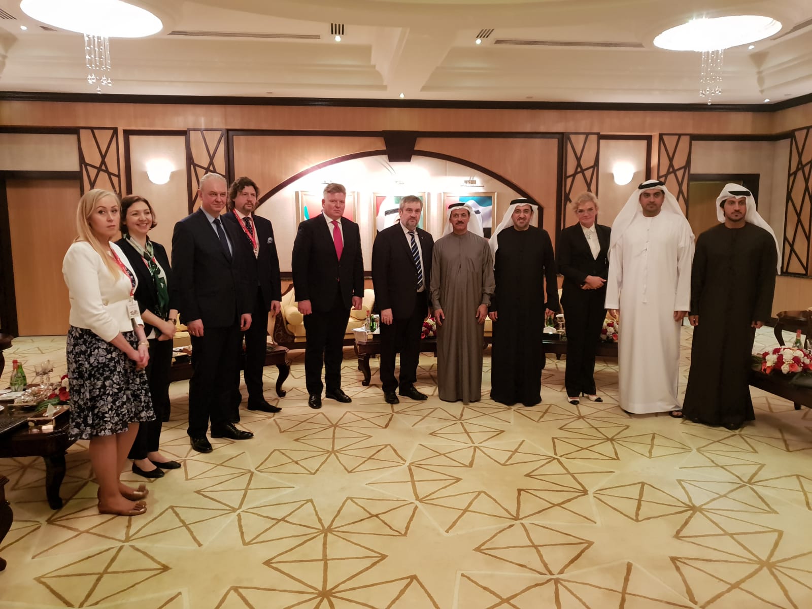 Wizyta polskiej delegacji w Zjednoczonych Emiratach Arabskich 