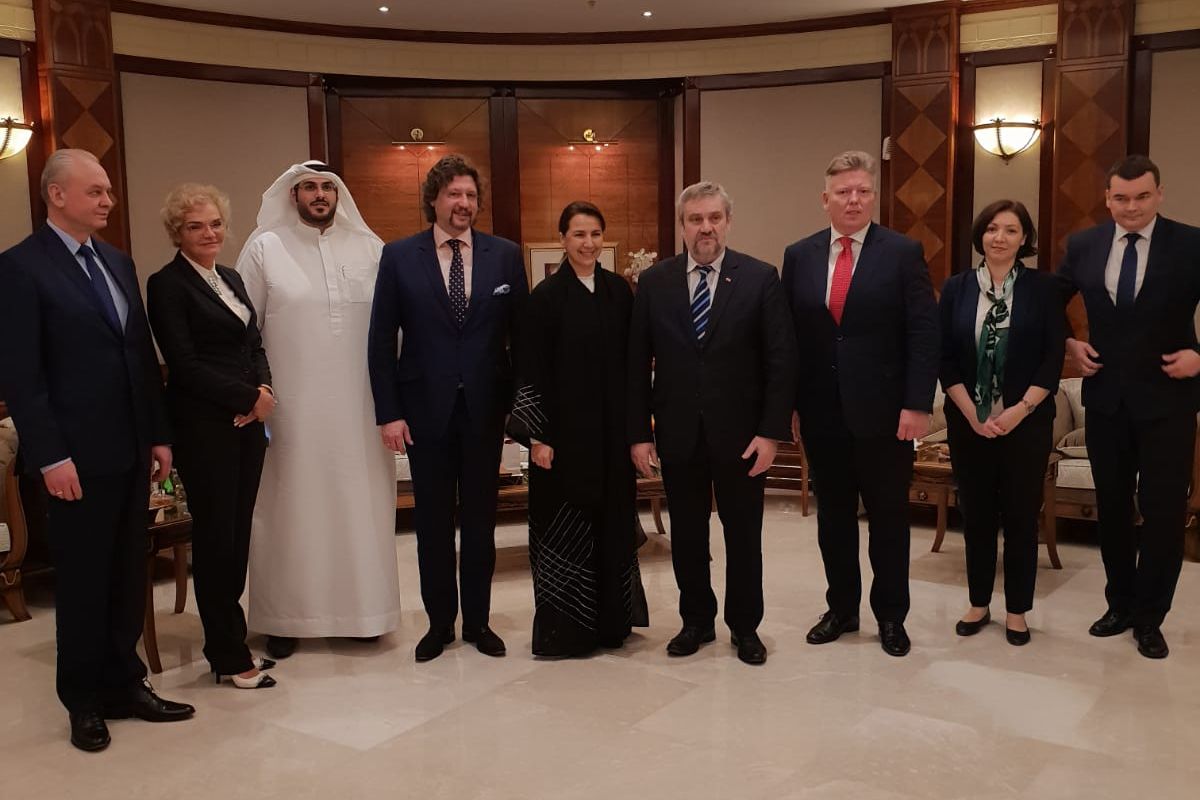 Wizyta polskiej delegacji w Zjednoczonych Emiratach Arabskich 