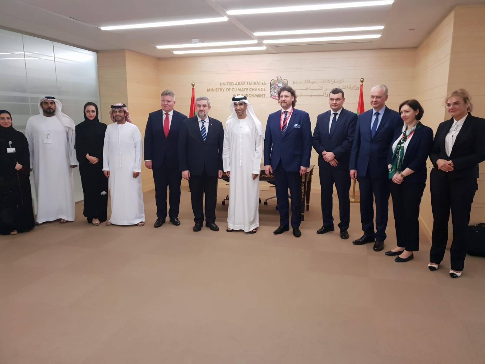 Wizyta polskiej delegacji w Zjednoczonych Emiratac