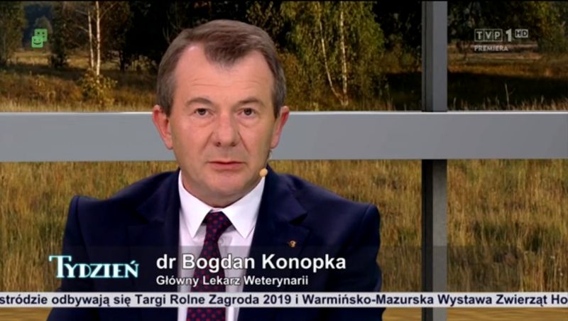 Główny Lekarz Weterynarii gościem programu Tydz
