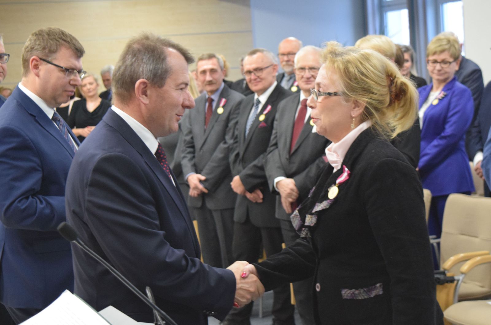 Wręczenie odznaczeń pracownikom warmińsko-mazur