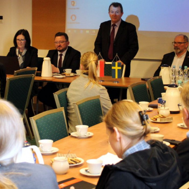 Wizyta delegacji szwedzkiej w Głównym Inspektoracie Weterynarii 