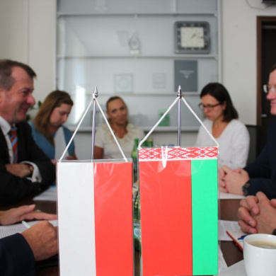 Spotkanie Głównego Lekarza Weterynarii z Ambasadorem Republiki Białorusi w Polsce  